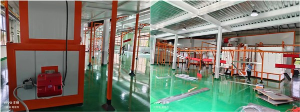 项目快讯-江苏一装饰工程公司大型喷涂线投产在即！